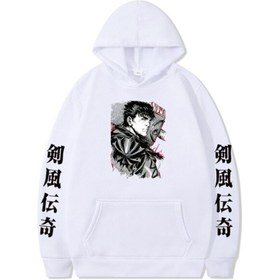 Resim GALASHOP Berserk Hoodie Manga Baskılı Hoodie Mod945 