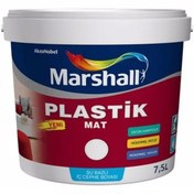Resim Marshall Plastik Mat İç Cephe Boyası Fuşya Çiçeği 7,5 Lt 10 Kg 