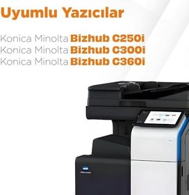 Resim Tonermax TN-328 Set Takım CMYK / Konica Minolta TN-328 İle Uyumlu Muadil Toner 