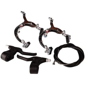 Resim Bmx Tel Fren Takımı Ön Arka Set Takım Teller ve Kablolar Dahil 