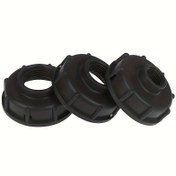 Resim 1 adet S60X6 IBC Su Tankı Bağlantısı - 1/2", 3/4", 1" Kaba Dişli Hortum, Kalınlaştırılmış Plastik Tahliye Tapa Adaptörü Bahçe, Avlu, Fidanlık için 