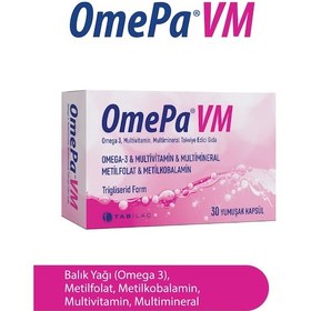 Resim Tab Omepa Vm Omega 3 - Multivitamin - Multimineral 30 Kapsül 