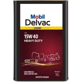 Resim Mobil Delvac 15w 40 Yağ 