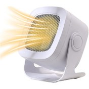 Resim Moveevo 90 Geniş Açılı Ptc Seramik Isıtıcı, 400-800w Taşınabilir Sıcak Hava Üfleyici, Kış İçin Mükemmel Isıtma Çözümü 