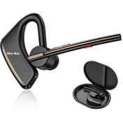 Resim Reedark M50 Tek Kulaklı Kablosuz Bluetooth Kulaklık - 20 Saat Müzik Çalma Süresi, Dsp Gürültü Engelleme, Bluetooth 5.2, Altın Renk M50 