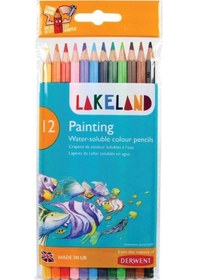 Resim Derwent Lakeland Sulu Boya Kalemi 12 Renk 33254 