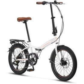 Resim Ümit Assos 2d - 20 Jant 6 Vites Katlanır Bisiklet - Beyaz 