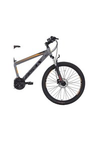 Resim Bisan Cooper Dağ Bisikleti 35 Cm Md 26 Jant 21 Vites Füme Siyah Turuncu Füme Turuncu 