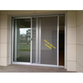 Resim Sürme Sineklik -Sürgülü Sineklik Kayar Tekerlekli Sineklik 