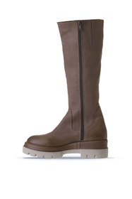 Resim Bueno Shoes Vizon Deri Kadın Düz Çizme 01wv2906 