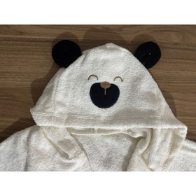 Resim Gökçe Bebe Bebitof Sevimli Köpek Desenli Kutulu Bebek Bornoz Seti 
