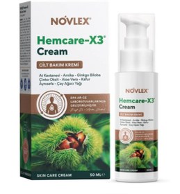 Resim Novlex Hemcare X3 Cilt Bakım Kremi 50 ML 