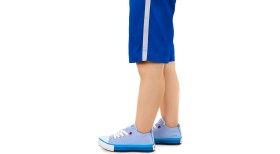 Resim Kiko Kids Tinna Bağcıklı Erkek Çocuk Keten Ayakkabı Mavi 