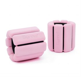 Resim Gymo Pro Series Ayarlanabilir Silikon Bilek Ağırlığı 2x1kg Pembe 