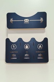 Resim CANLI TAHTAM Ahşap Posta Kutusu 