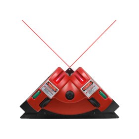 Resim Skycity Dik Açı Lazer Seviyesi - Seramik Döşeme Uygulaması İçin Yüksek Hassasiyetli Lazer Aracı Kırmızı Lazer + 4 Adet Aa Pil 