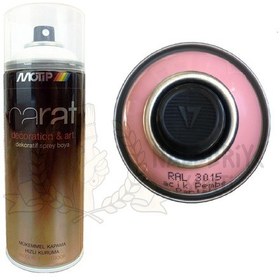 Resim Motip Carat Parlak Açık Pembe Sprey Boya 400 ML - Ral3015 