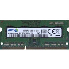 Resim Samsung M471B5173DB0-YK0 4 GB DDR3 1600 MHz CL11 Notebook ram Bellek 