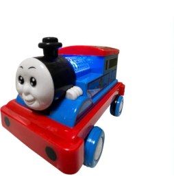 Resim Işıklı Müzikli Sürtmeli Thomas Tren 