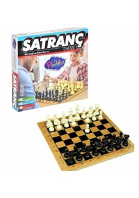 Resim Playwood Ahşap Satranç Oyunu 