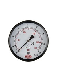 Resim Simga 0-400 Bar Çap Ø52 MM Arkadan Bağlantılı Kuru Tip Manometre 