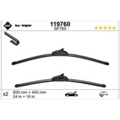 Resim Valeo SWF SİLECEK SÜPÜRGESİ 600/400MM LANCER 8 08+ LATİTUDE SCENİC 1 İ20 2 YARİS 2020+ VALEO 119760 