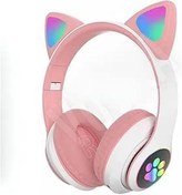 Resim VOOKA Vilya Bluetooth Wirelles Kedi Kulaklık Çocuk 5.0 Rgb Ledli Patili Kulaklık Renkli VTN-28 V-86831140115 