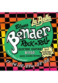 Resim La Bella B1150 Elektro Gitar Teli 11-50 Caz Ve Blues İçin Kal 