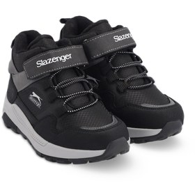 Resim Slazenger KENZIE IN Erkek Çocuk Cırt Cırtlı Siyah / Beyaz Bot 