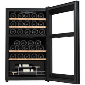 Resim Berfmann Çift Bölmeli Şarap Dolabı ve Soğutucu (34 Şişelik) 