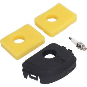 Resim Vkemall Briggs Stratton 450e 500e 125cc Motor İçin 590581 799579 Hava Filtresi Tamir Seti İçerisinde 4106 İşaret Alevi 