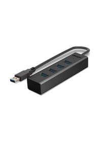 Resim Lindy LIN-43324 USB 3.0 to 4 Port Usb 3.0 30cm Kablolu USB Çoklayıcı 