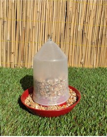 Resim Yemlik 0,75 Lt 1 Adet Tavuk Yemliği Civciv Yemliği Kanatlı Yemliği Plastik Yemlik 