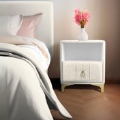 Resim Singular Gold Komodin, Raflı 