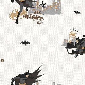 Resim Adawall 8918 Serie | Batman Figured And Light Colored Wallpaper 