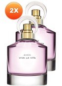 Resim Avon Viva La Vita Kadın Parfüm Edp 50 Ml 2'li Set 