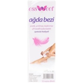 Resim Fe EssWeet Ağda Bezi Spatula Hediyeli 10 Metre Dilimli 
