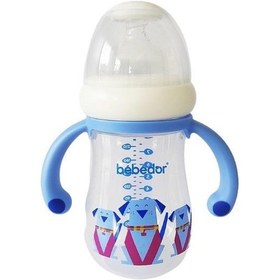 Resim Bebedor Geniş Ağızlı Kulplu Pp Biberon 240 ML 99322 Çok Renkli 
