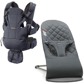 Resim Balance Bliss Ana Kucağı Cotton & Kanguru Move 3d Mesh / Anthracite 