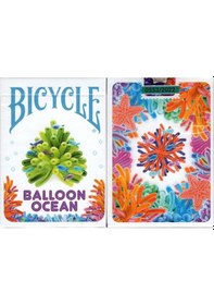 Resim Bicycle Balloon Ocean Oyun Kağıdı Kartı İskambil Kartları Destesi 