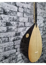 Resim Profesyonel Kısa Sap Nokta Klavyeli Jaklı Kompozit Bağlama 