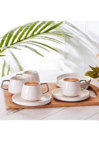 Resim Saturn Platin 6 Kişilik Kahve Fincanı Diğer 