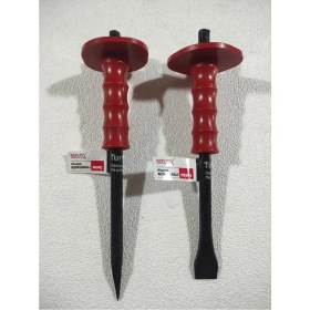 Resim Novax Plastik El Korumalı Muhafazalı Murç ve Keski 2 Li Set Maxsimum Performans Uzunluk : 30 cm 