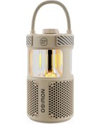 Resim Nowgo F1 20w Bluetoooth Hoparlör Taşınabilir Powerbank Kamp Feneri Bej 