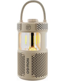 Resim Nowgo F1 20w Bluetoooth Hoparlör Taşınabilir Powerbank Kamp Feneri Bej 