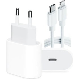 Resim Laggır Apple iPad Uyumlu Air (3. Nesil) Şarj Aleti 18W Adaptör + Usb-C - Lightning Kablo 