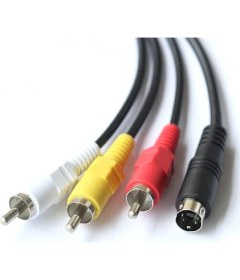 Resim Sony Kamera Av-Rca Ses ve Görüntü Aktarım Kablosu 10 Pin Dv Kablo 
