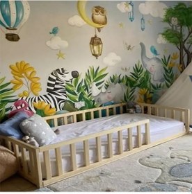Resim Loolpi Home Montessori Bebek ve Çocuk Karyolası 