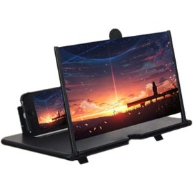 Resim Genel Markalar Telefon Ekran Büyüteci Görüntü Büyütme Geniş Ekran Video Ekran Büyütücü 3d Hd Standlı 