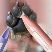 Resim FEIYBA Yumuşak ve Güvenli Elektrikli Makaslar Köpekler ve Kediler İçin - Sessiz LED Aydınlatmalı Pet Bakımı, USB/Pil Gücü, Şarj Edilebilir Lityum Pil, Çift Modlu Düzeltme, Güvenli ve Düzenli Düzeltme İçin Ergonomik Kulp, Kedi Bakımı Araçları, Çift Modlu Düzeltme Aracı, Sessiz Bakım Aracı, LED Işık Özellikleri, Değiştirilebilir Bıçaklar 